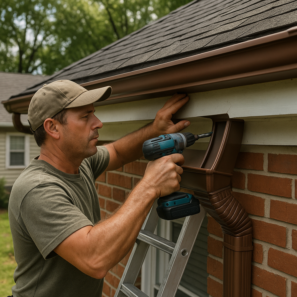Rain Gutter Installation and Repair in Pineville, NC