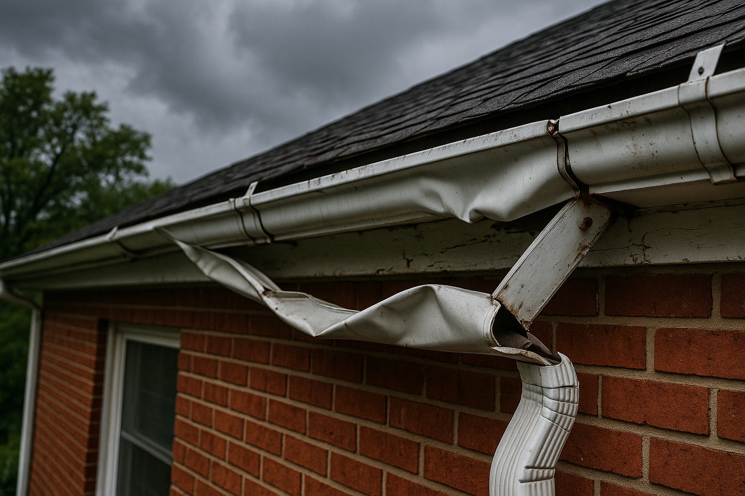 Why Gutter Replacement Is Often Needed After Storms in Charlotte