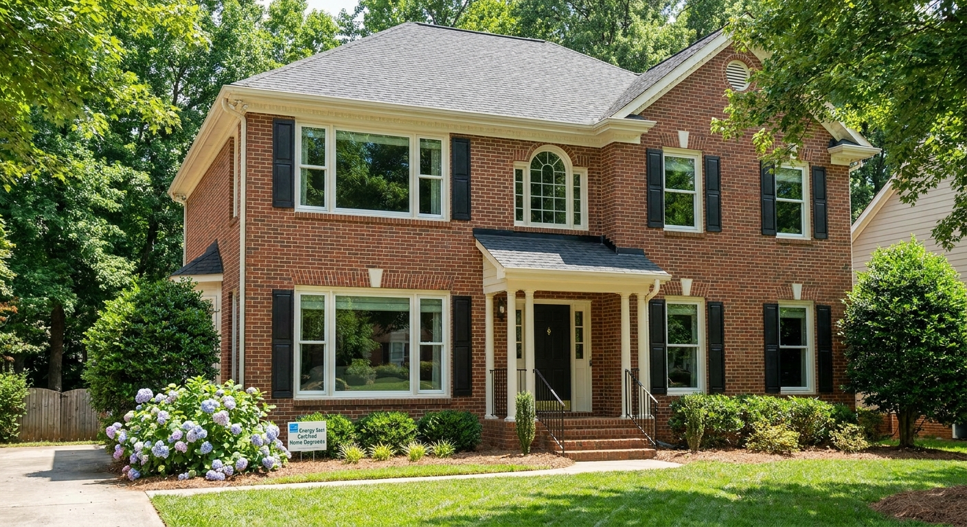 New windows in Charlotte can help lower cooling costs by improving energy efficiency and reducing air leaks.